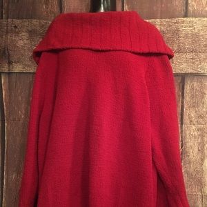 Catherines Woman’s Size 3X Plus Fleece Sweater A9